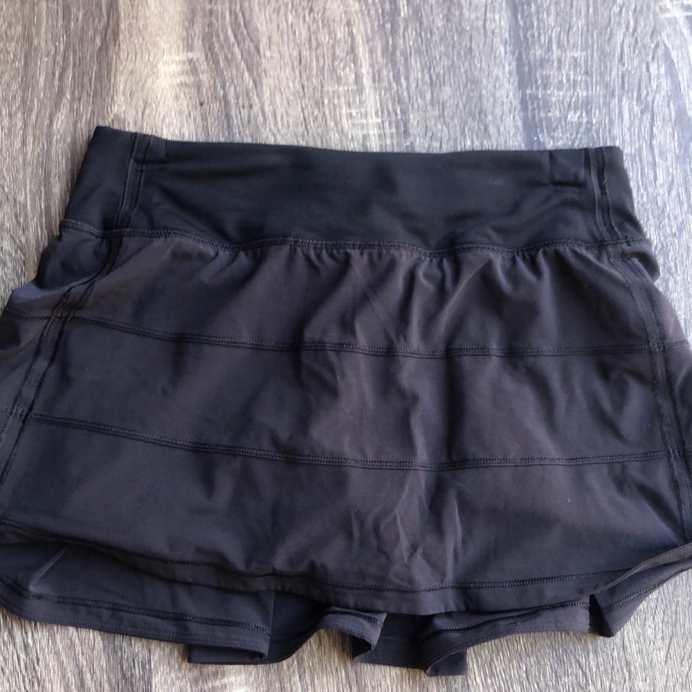 Lululemon Blk Tennis Skirt, Sz 4